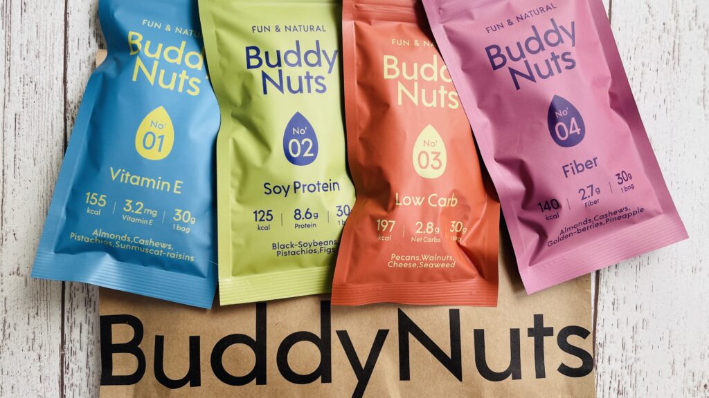 Buddy Nuts　パッケージ正面